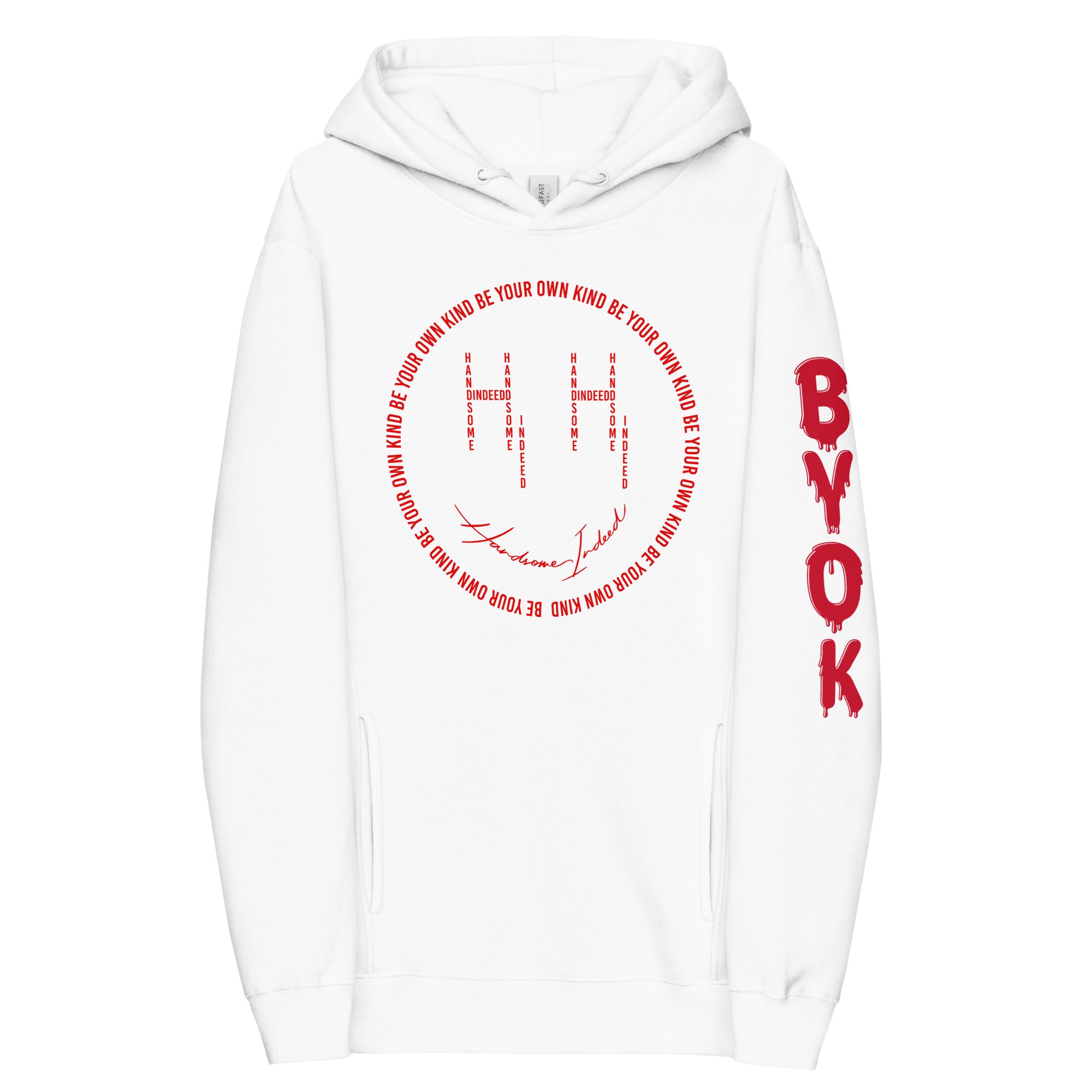 Handsome Indeed-Just Smile Unisex fashion hoodie