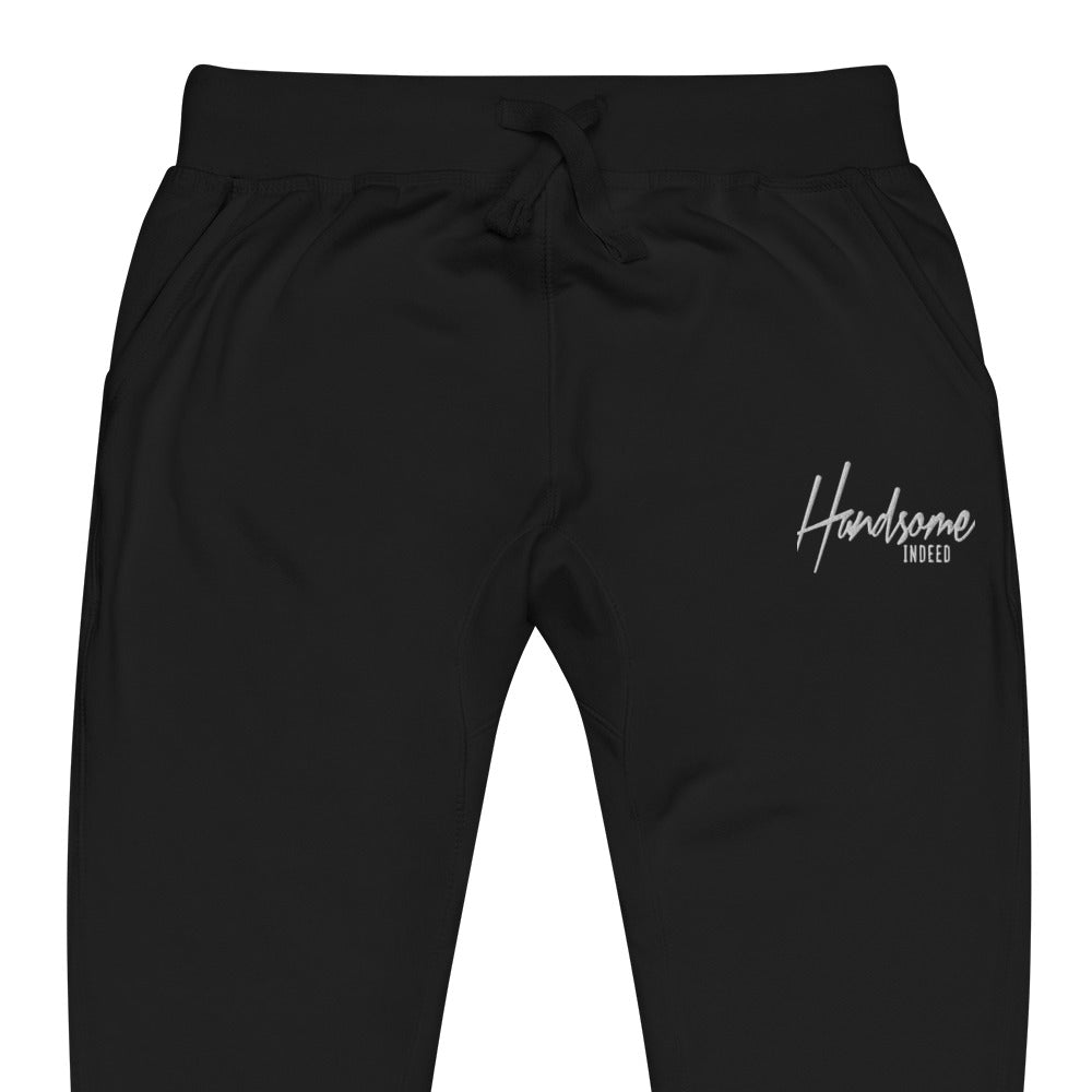 Handsome Indeed sticth Unisex fleece sweatpants