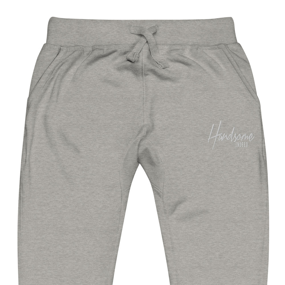 Handsome Indeed sticth Unisex fleece sweatpants