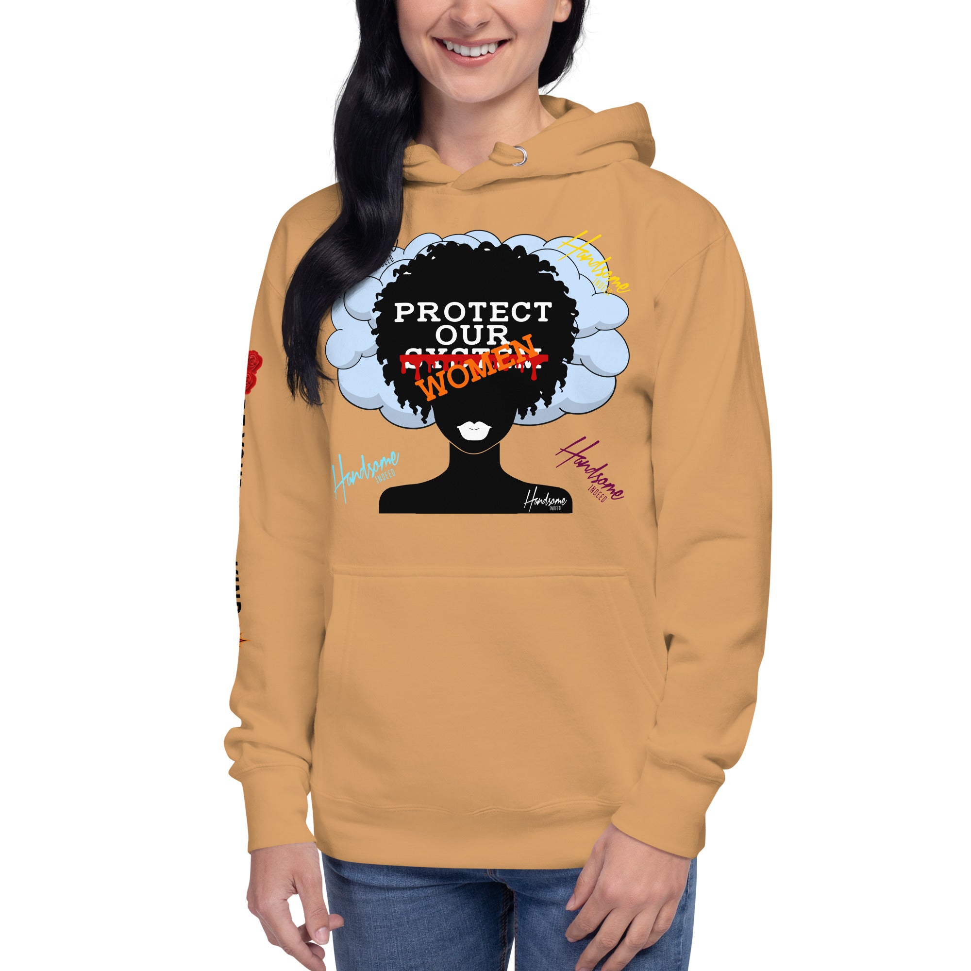 Handsome Indeed-Protect Our Woman Unisex Hoodie