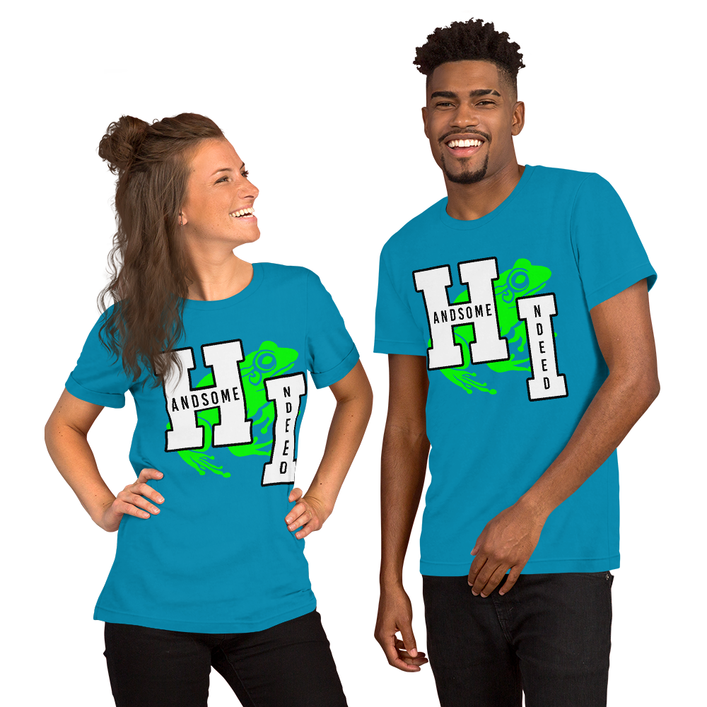 Handsome Indeed H I Frog Short-Sleeve Unisex T-Shirt