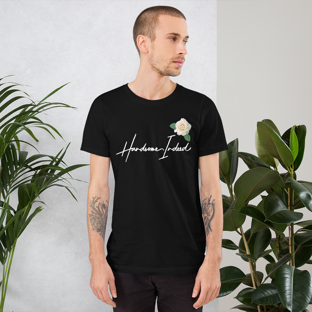 Handsome Indeed Signature-Short-Sleeve Unisex T-Shirt