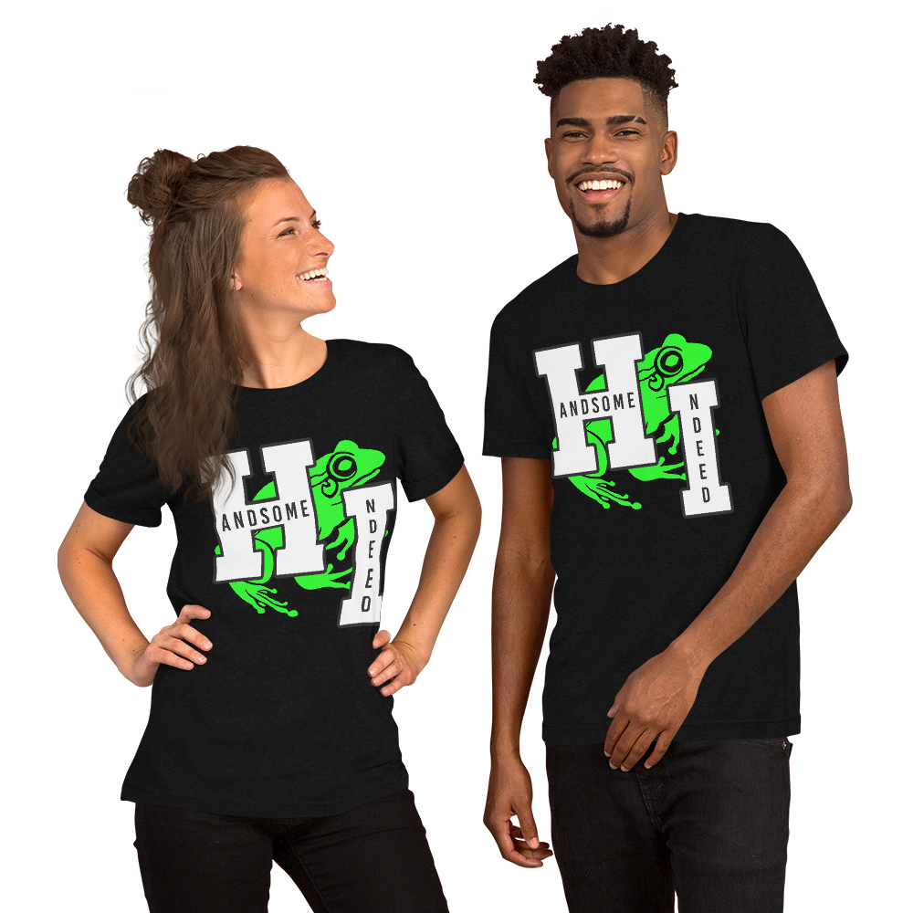 Handsome Indeed H I Frog Short-Sleeve Unisex T-Shirt