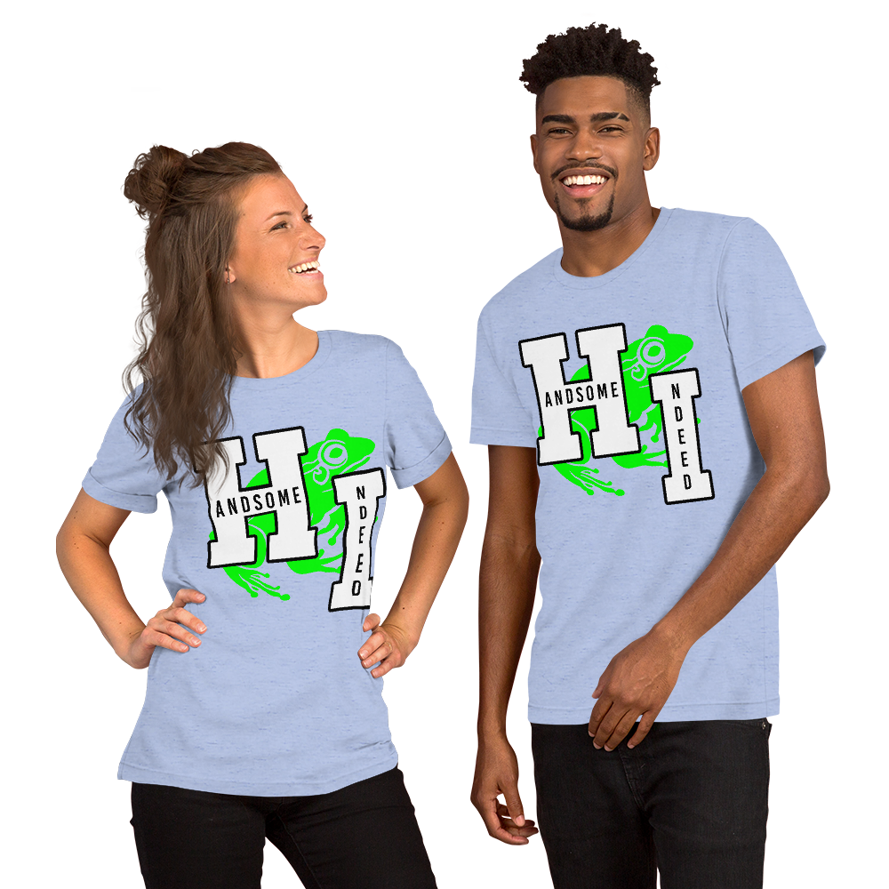 Handsome Indeed H I Frog Short-Sleeve Unisex T-Shirt