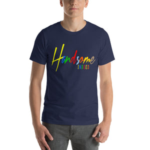 Handsome Indeed Multi Color Short-Sleeve Unisex T-Shirt