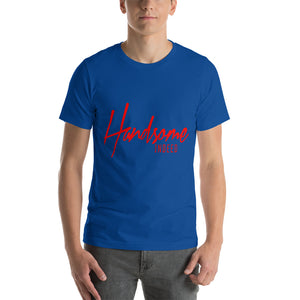 Handsome Indeed Red-Short-Sleeve Unisex T-Shirt