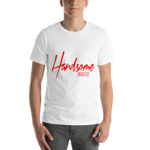 Handsome Indeed Red-Short-Sleeve Unisex T-Shirt