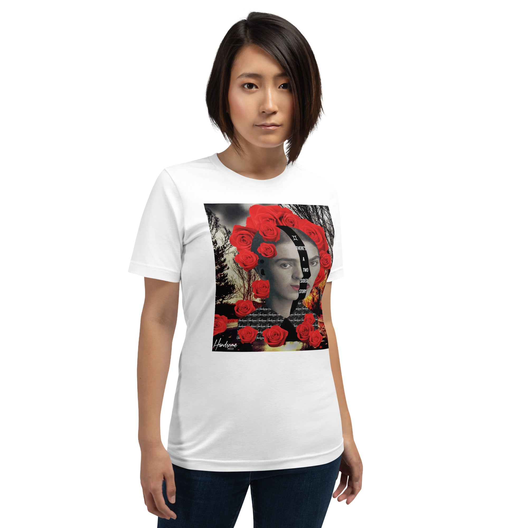 Handsome Indeed-Split Personality Unisex t-shirt