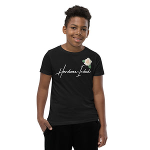 Handsome Indeed Signature Rose Youth Short Sleeve T-Shirt