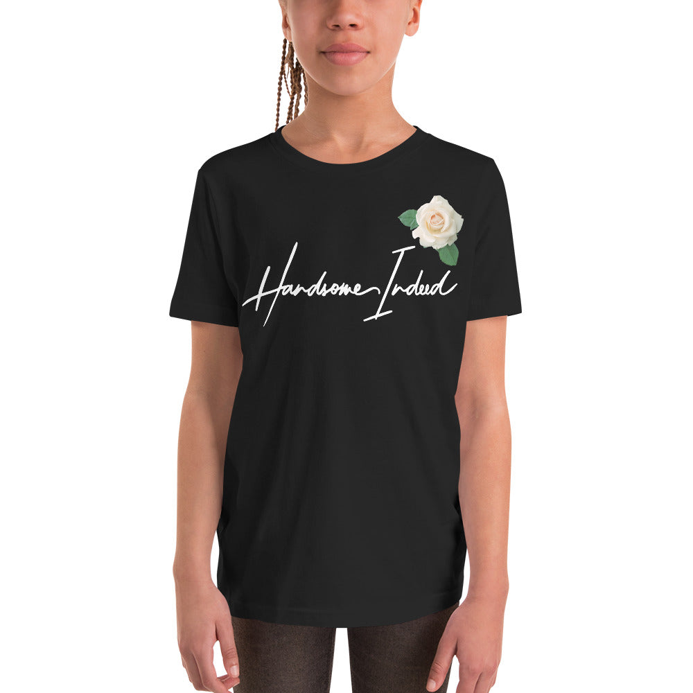 Handsome Indeed Signature Rose Youth Short Sleeve T-Shirt