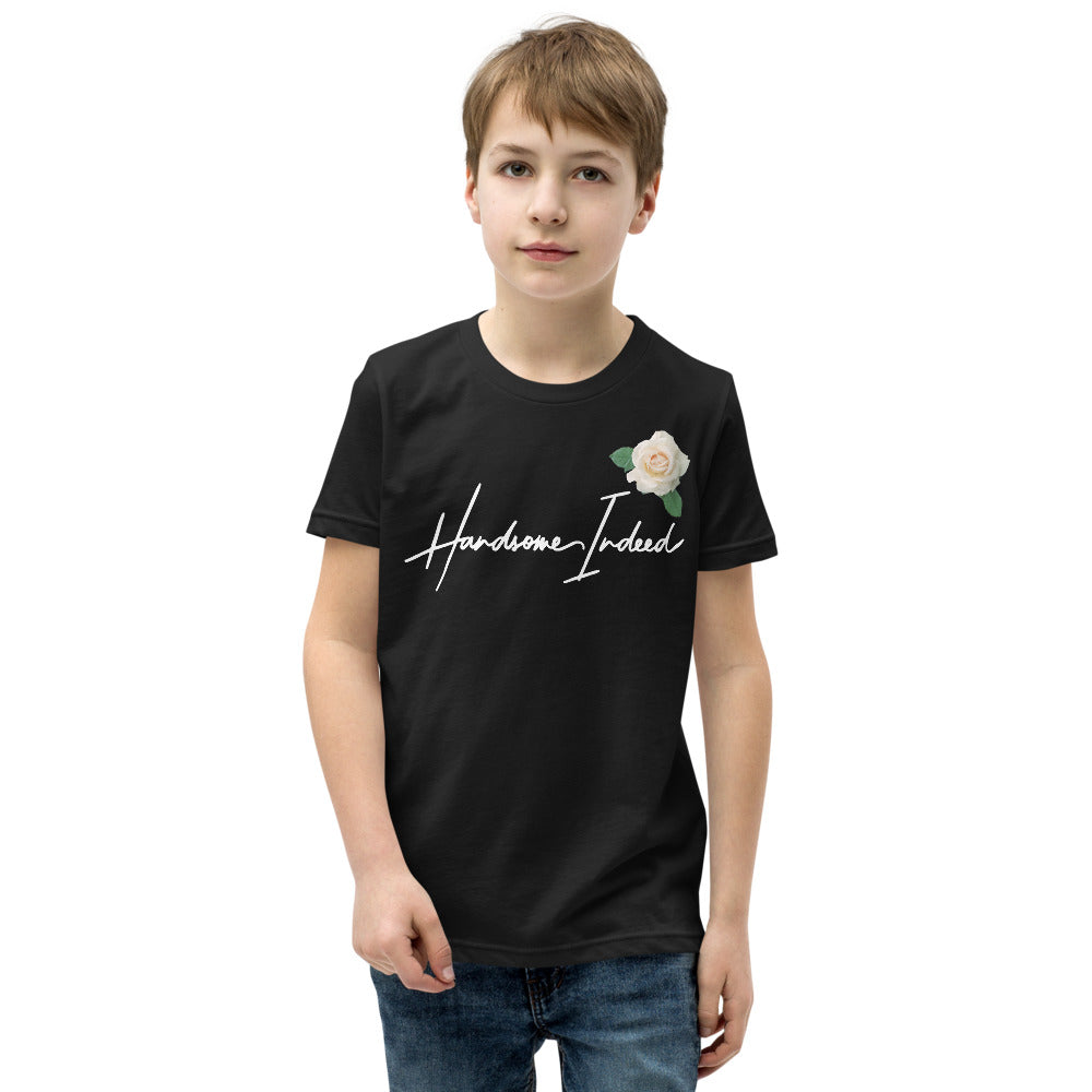 Handsome Indeed Signature Rose Youth Short Sleeve T-Shirt