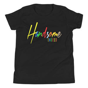 Handsome Indeed Multi Color Youth Short Sleeve T-Shirt