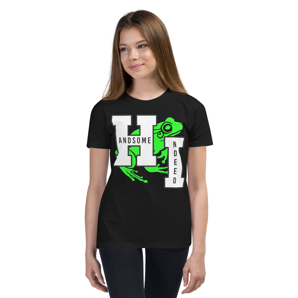 Handsome Indeed H I Frog Youth Short Sleeve T-Shirt