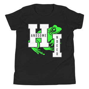 Handsome Indeed H I Frog Youth Short Sleeve T-Shirt