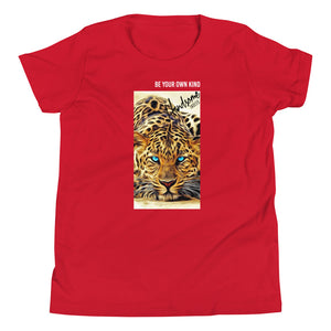 Handsome Indeed Leopard Youth Short Sleeve T-Shirt