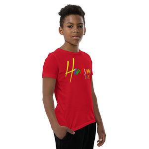 Handsome Indeed Multi Color Youth Short Sleeve T-Shirt