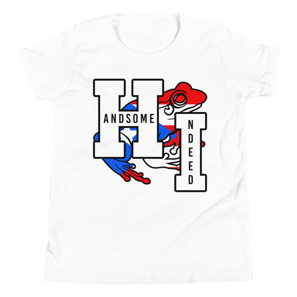 Handsome Indeed Puerto Rican Coqui Youth Short Sleeve T-Shirt