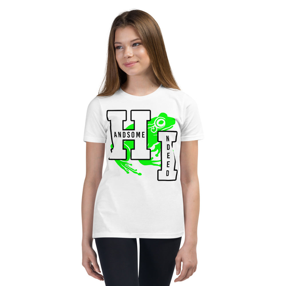 Handsome Indeed H I Frog Youth Short Sleeve T-Shirt