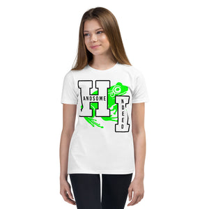 Handsome Indeed H I Frog Youth Short Sleeve T-Shirt