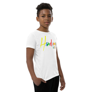 Handsome Indeed Multi Color Youth Short Sleeve T-Shirt